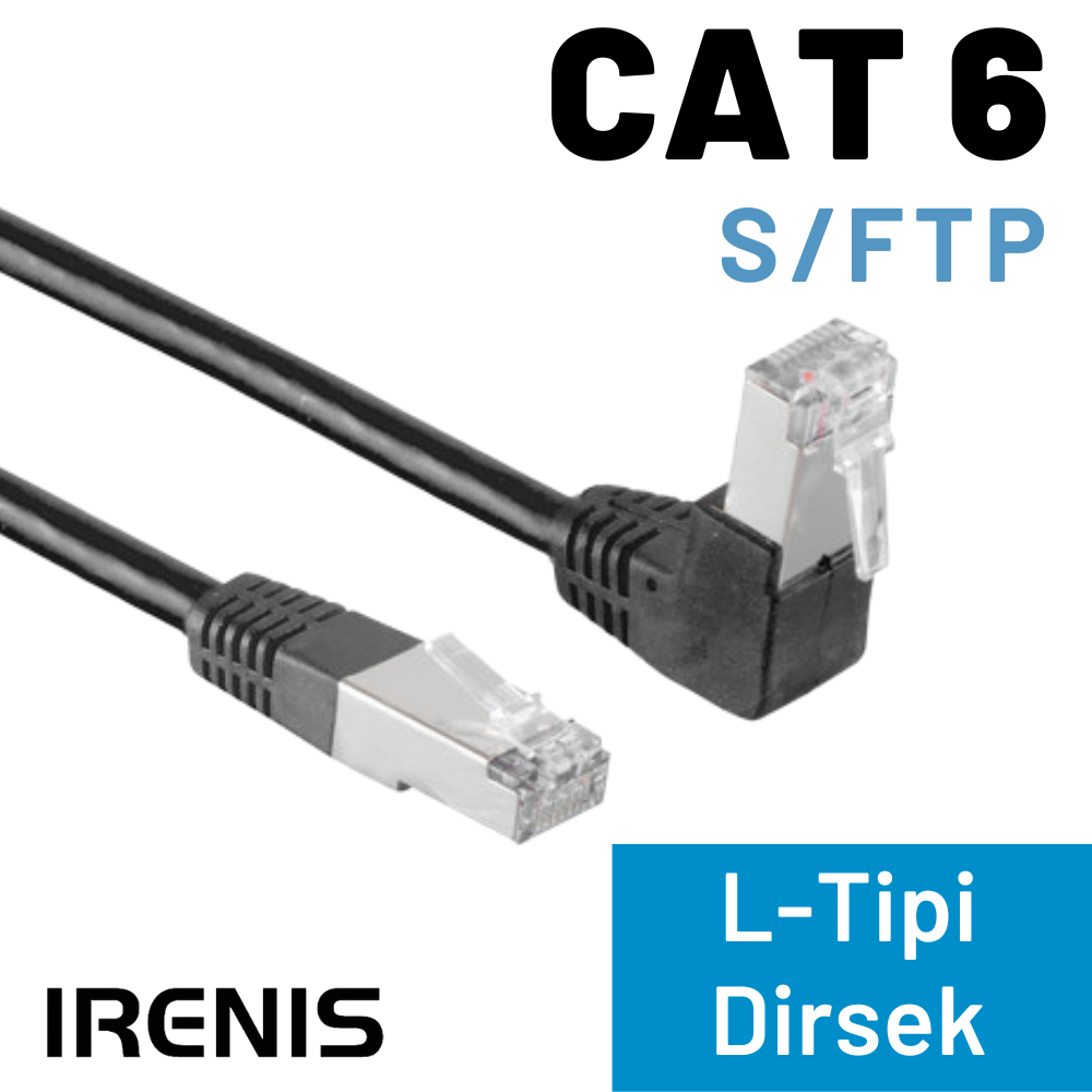 IRENIS CAT6-7000 siyah gerçek ürün fotoğrafı